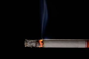 התמכרות לעישון מתרחש בעקבות החומר הפעיל בסיגריה 